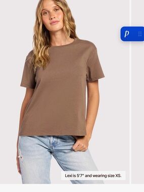 nuuds Relaxed Crewneck Tee - Brown